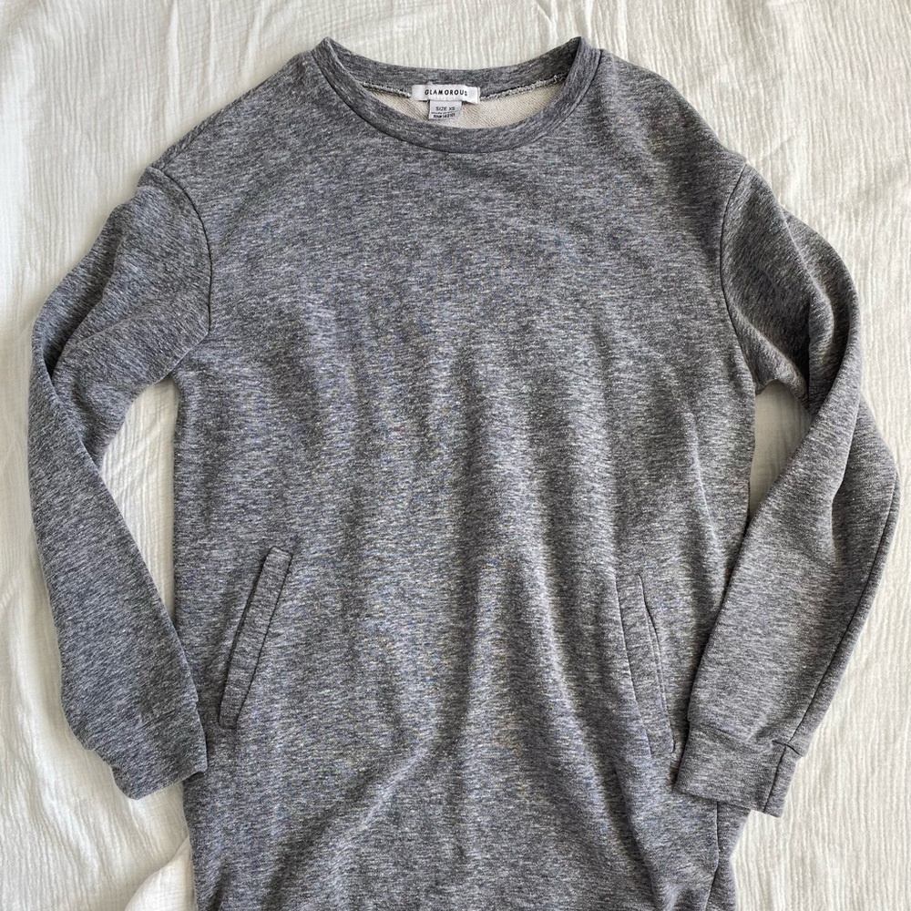 Heather gray Sweater dress in XS